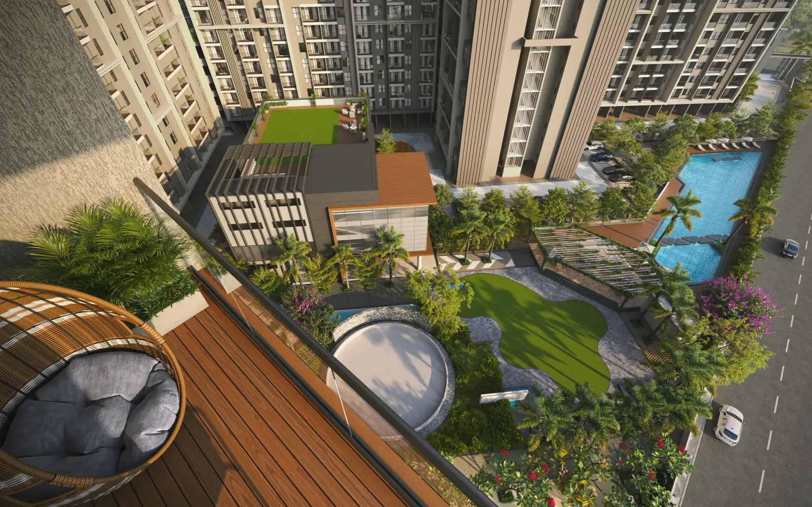 Balcony Amenity View